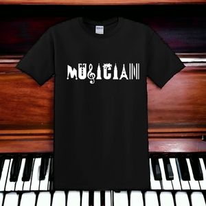 Musician t shirt size xl